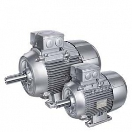 Самоохлаждаемые двигатели без внешнего вентилятора и крышки вентилятора, улучшенной эффективности - 1PC1
