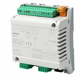 RXM21.1 - I/O block with KNX PL-Link block for use with a PXC3.E7.. series room automation station