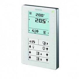 QMX3.. - Wall-mounted room sensors and operator units for KNX