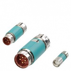 Power and signal connectors for SIMOTICS T-1FW6 built-in torque motors