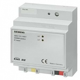N 151/01 - Веб-сервер N 151, шлюз KNXnet-IP, установка на DIN-рейку