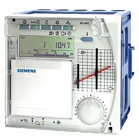 RVL482 - Heating controller for boiler temperature control for modulating or 2-stage burners with d.h.w. heating
