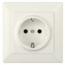 Розетка SCHUKO 80 mm x 80 mm с защитой от прикосновения