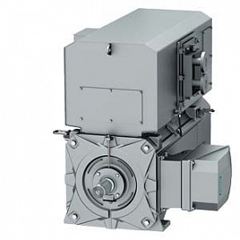 Water-cooled motors with air-to-water heat exchanger
