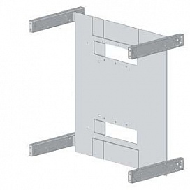 Vertical installation with modular door