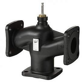 VXF42.. - 3-port valves with flanged connections, PN 16
