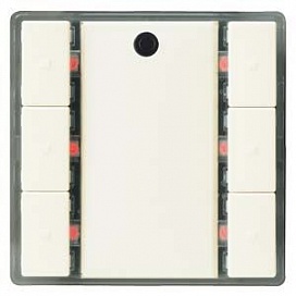 UP 223/..5 - Pushbutton with scene controller and IR receiver decoder, i-system