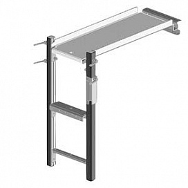 Mounting device for power blocks