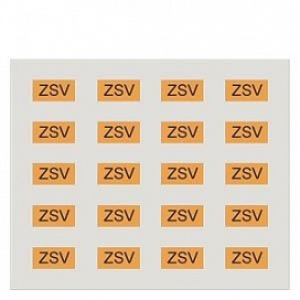 Лист пиктограмм ZSV