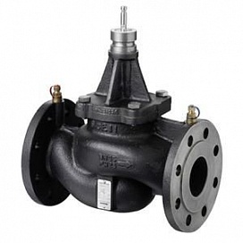 VPF53.. - Combi valves PN25 with flanged connections
