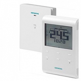 RDE100..RF.. - Wireless room thermostat with auto timer