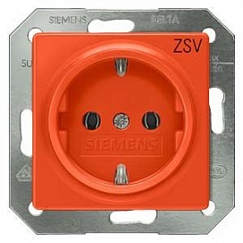 Розетки SCHUKO с надписью ZSV
