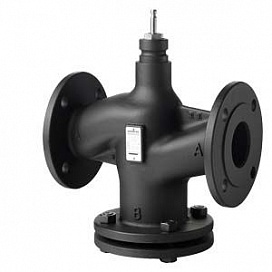 VVF43..K - 2-port seat valve PN16 with flanged connections, pressure compensated